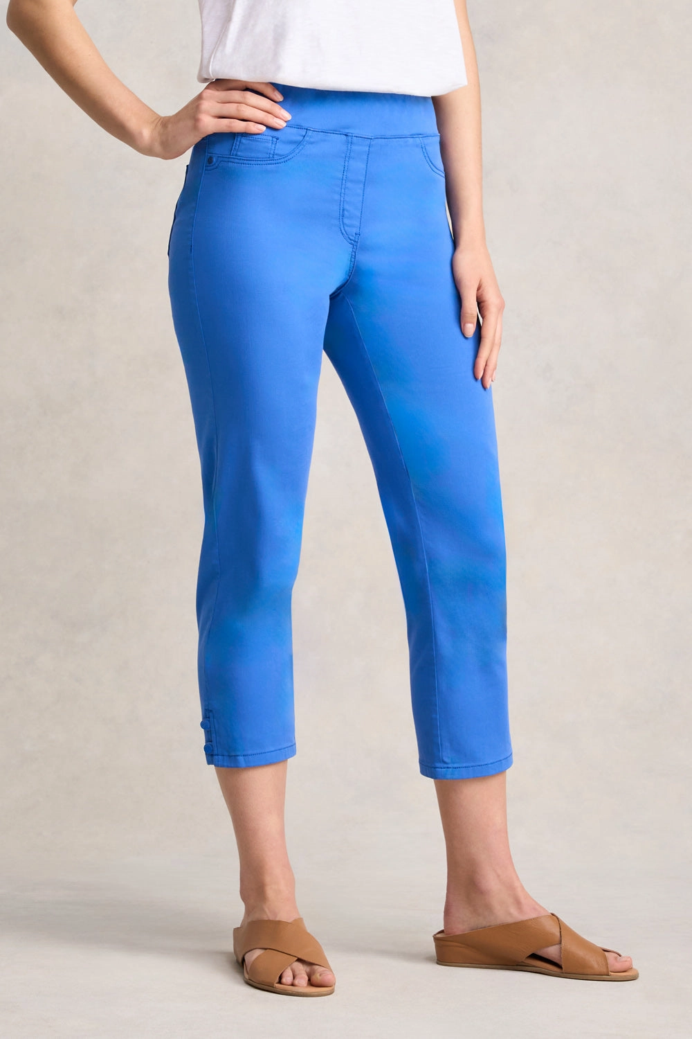 Bengajean? 3/4 Button Detail - Deep Blue Anti Pilling Surface