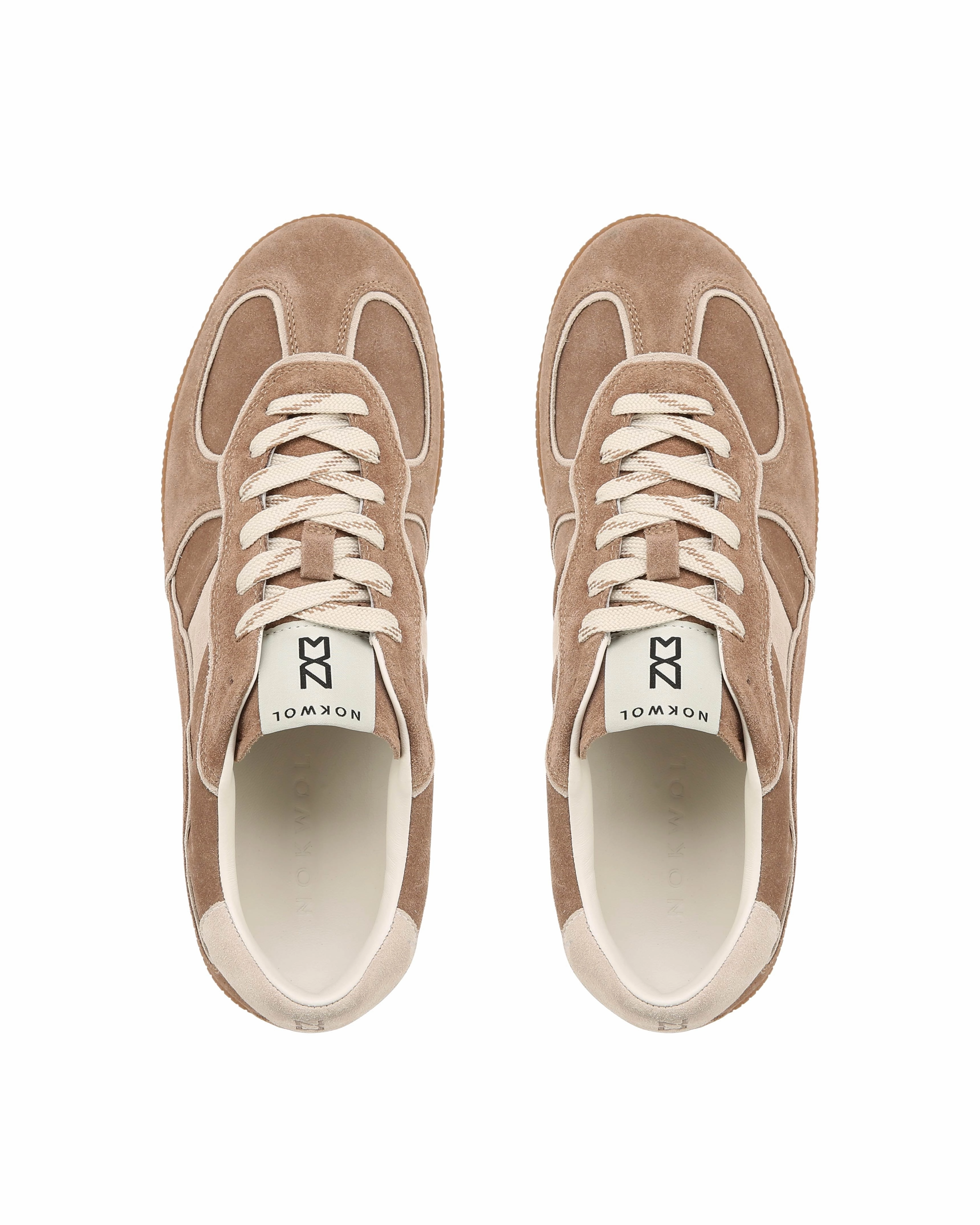 Lifestyle Choice September-M Mushroom/Off White Suede