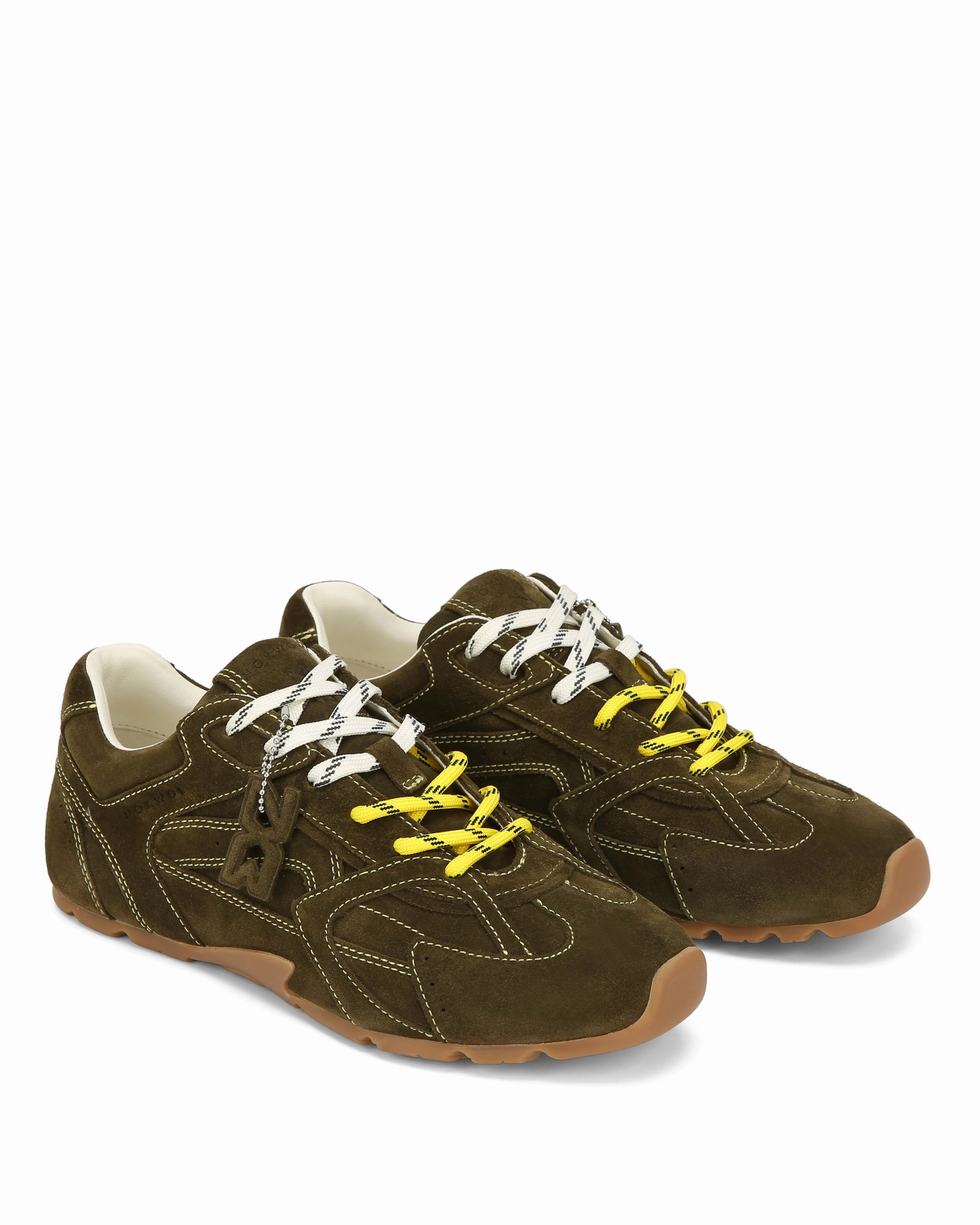 Atlas Khaki Suede Exclusive breathability Impact Resistant Toe Cap