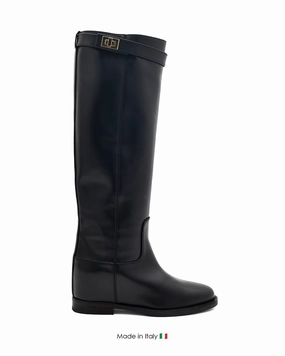 Heel Height Fall Outfit Riley Santa Monica Nero