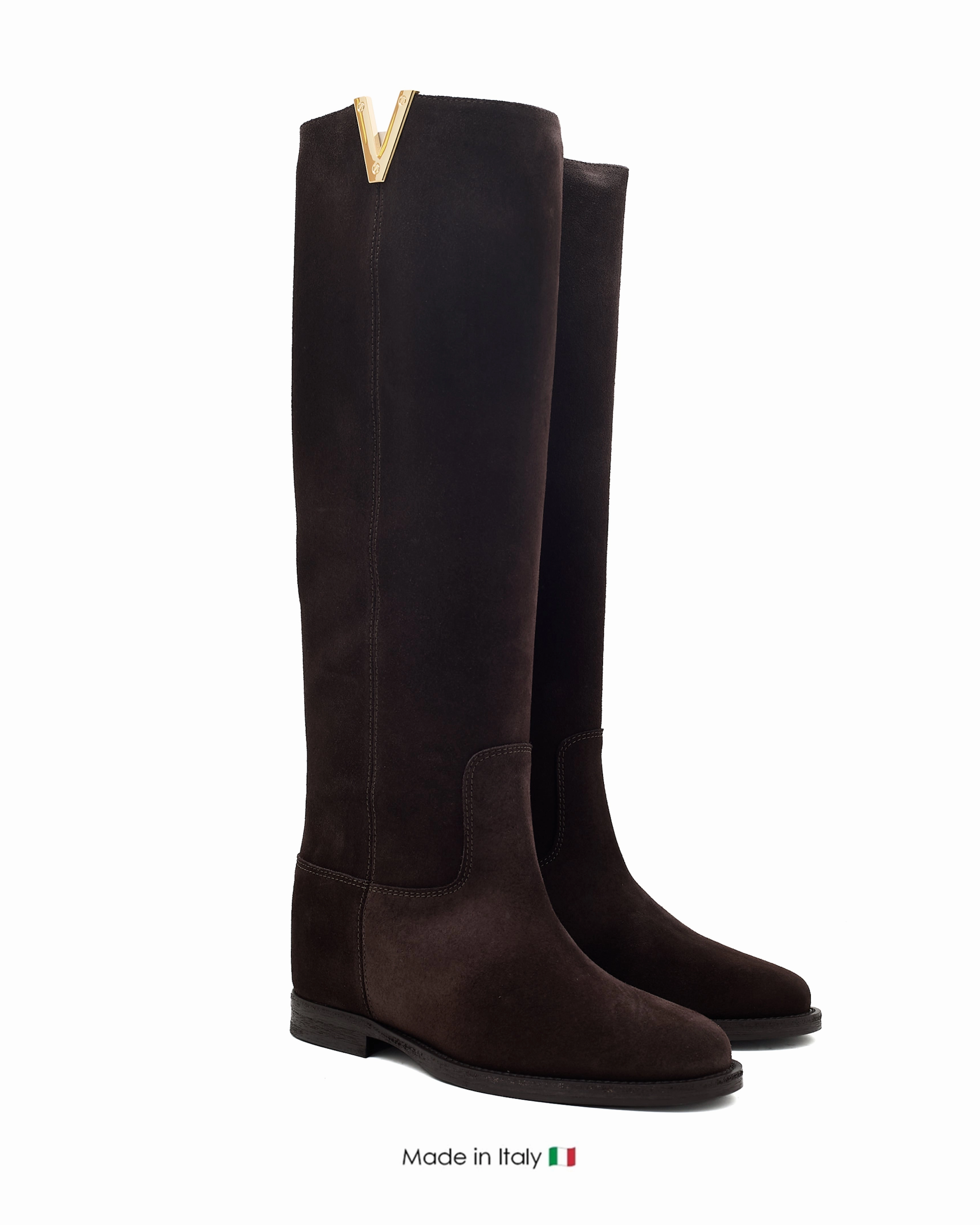 Versatile Look Sleek Touch Rebecca Velour Testa D'Moro