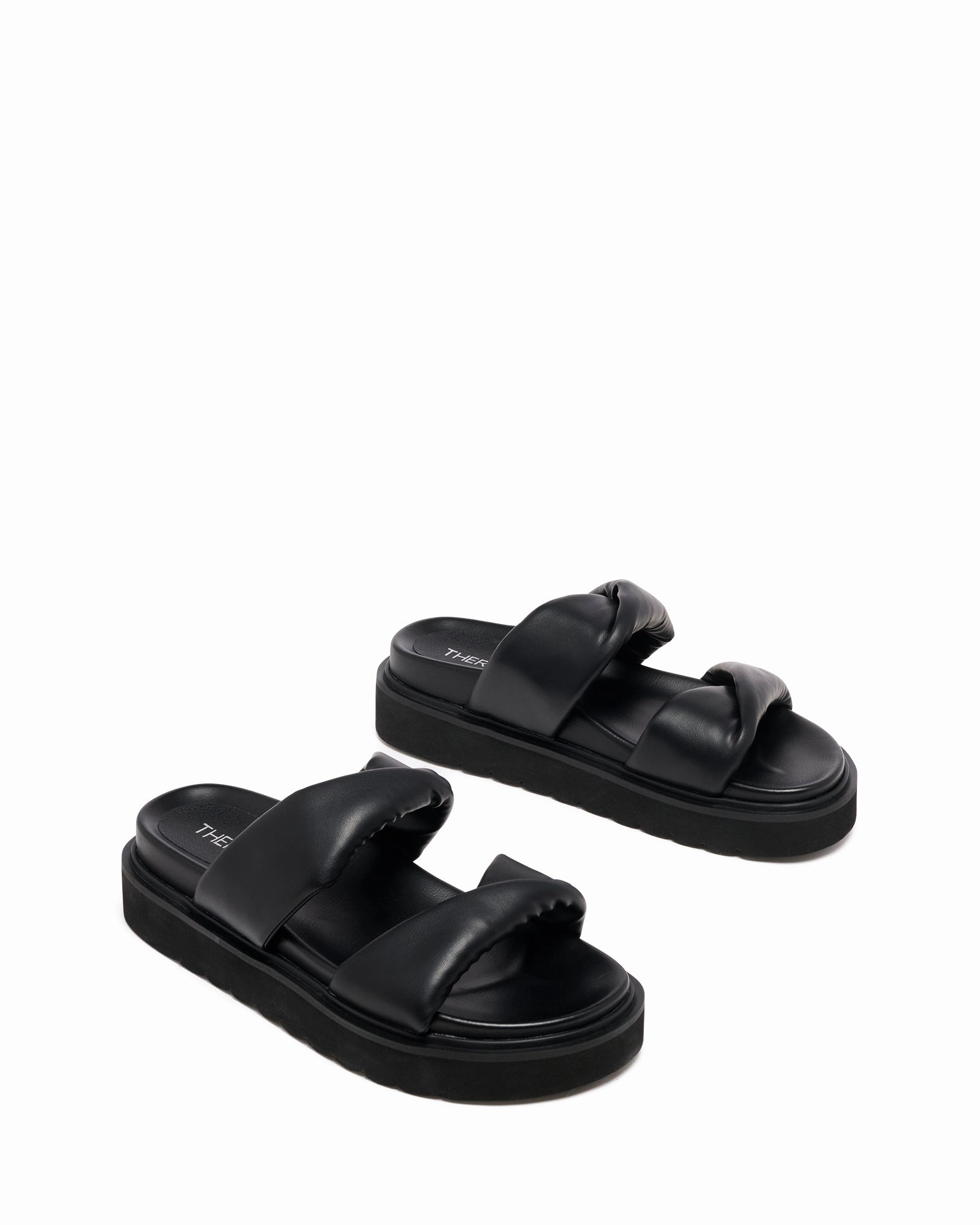 Valley Sandal Black Gel Insole