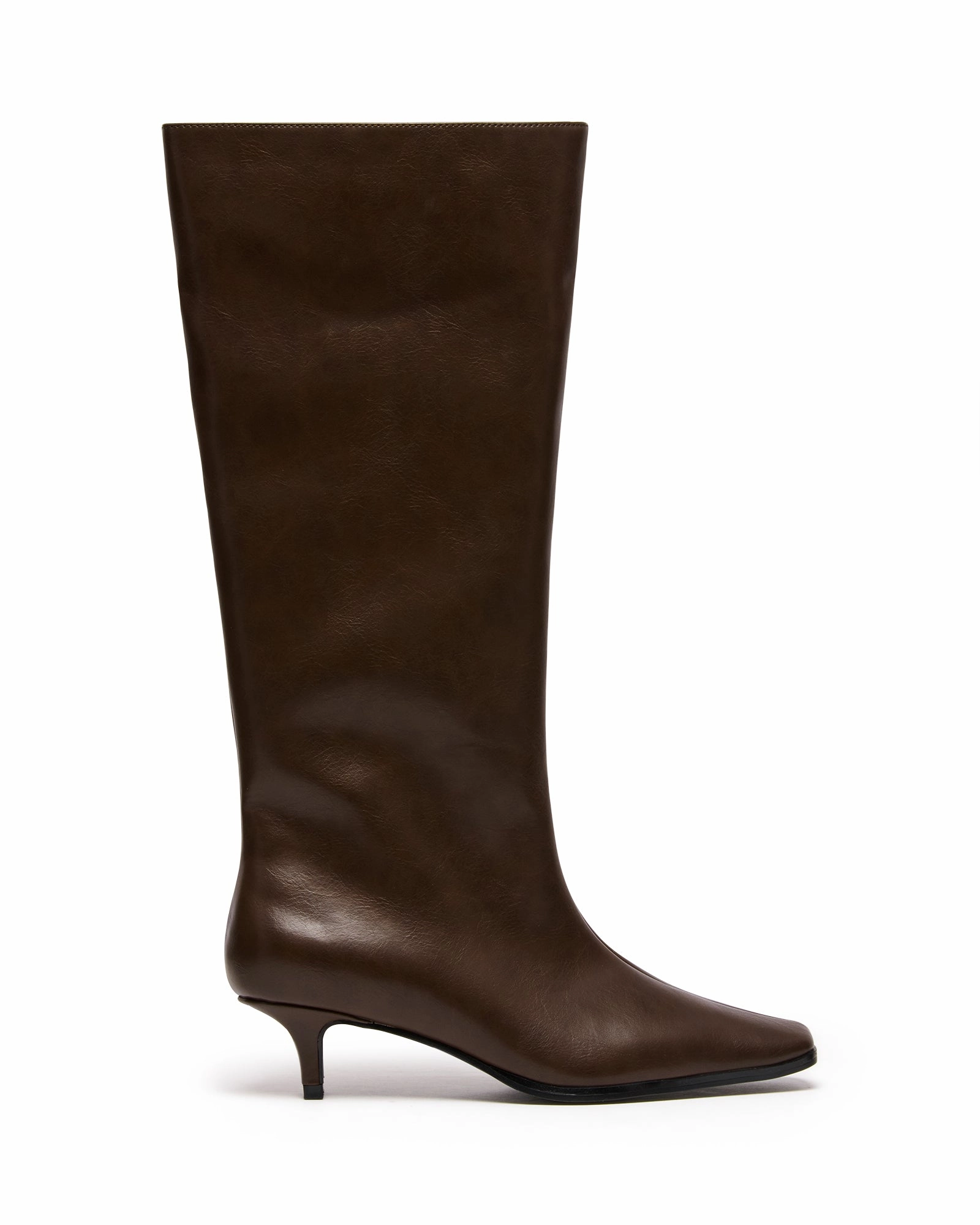 Spicy Tall Boot Chocolate Breathable Work Commute