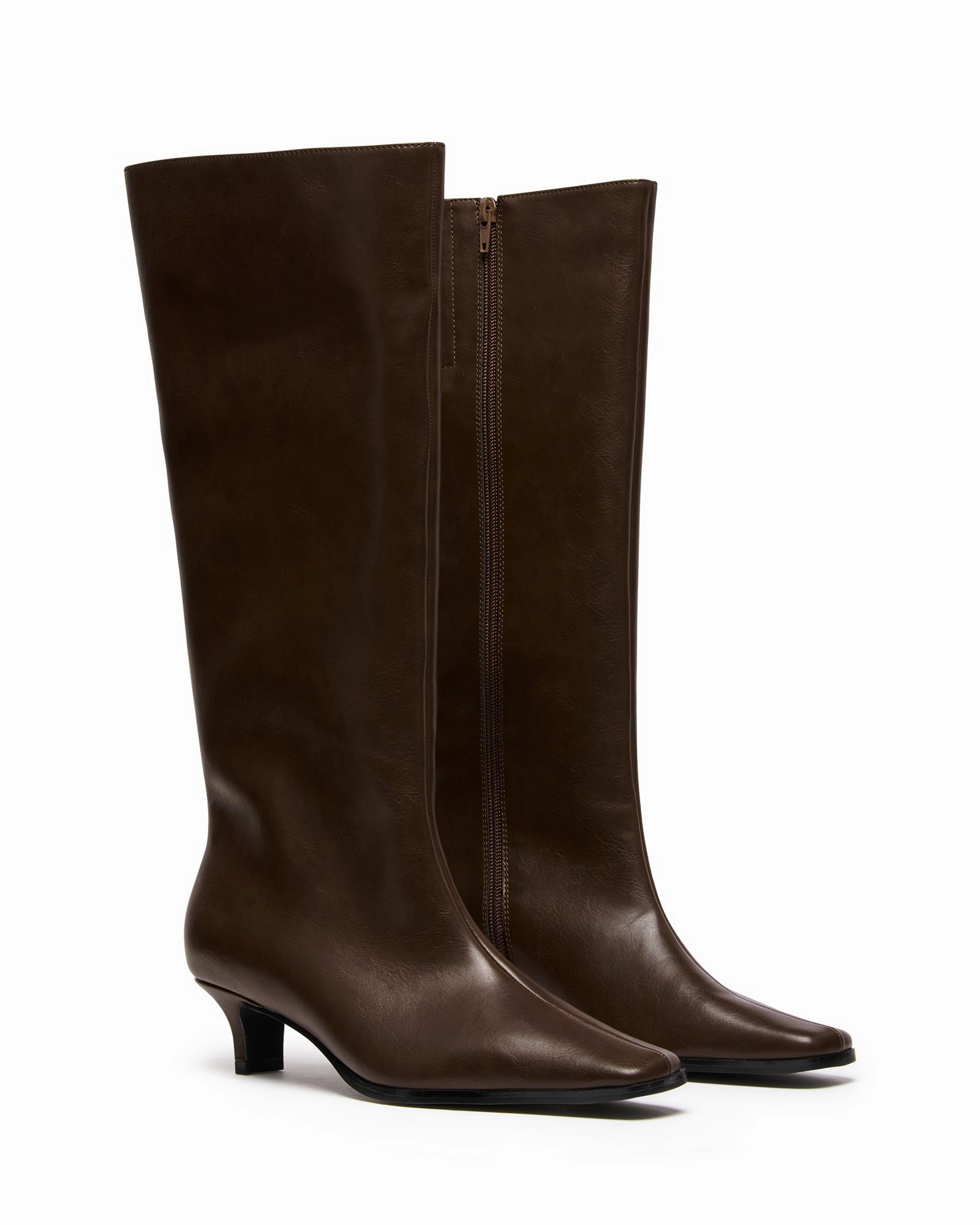 Spicy Tall Boot Chocolate Comfortable Support Slip Resistant Rainy Day Commuter