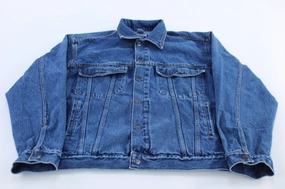 90's Hard Rock Cafe Embroidered Cleveland, Ohio Denim Jacket Quick Drying