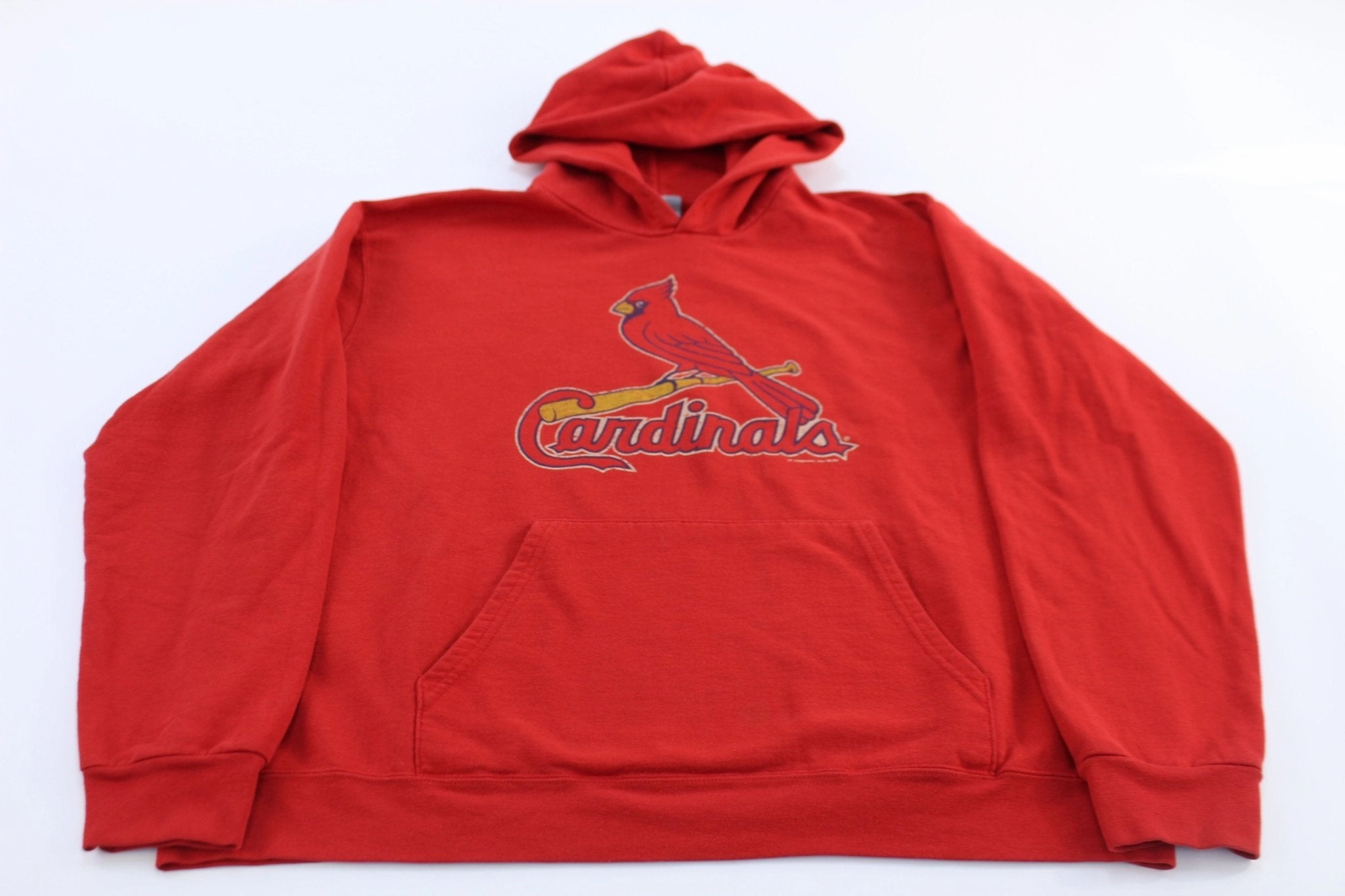 Packable Feature teachers St. Louis Cardinals Baseball Red Pullover Hoodie