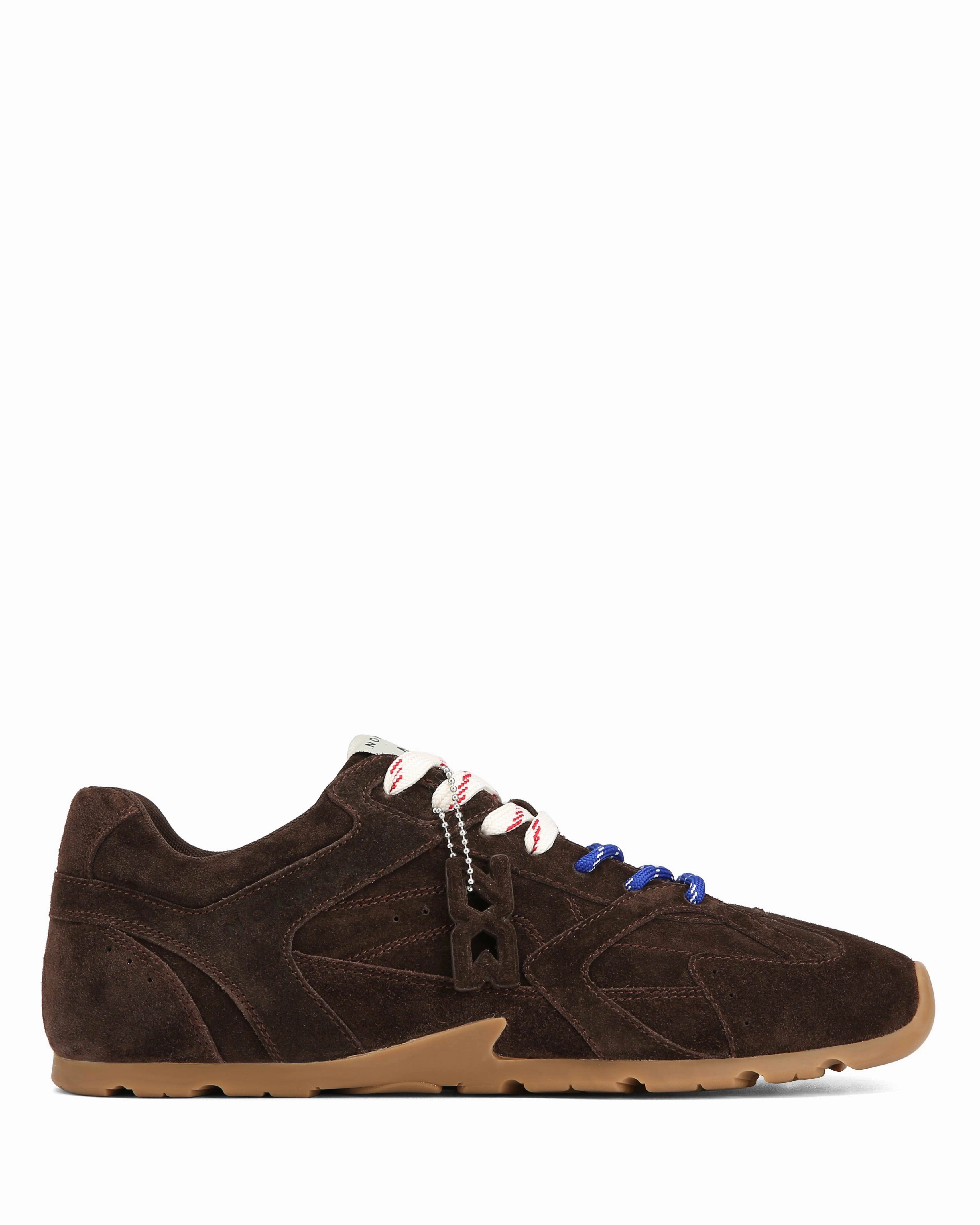 Atlas-M Brown Suede Leather