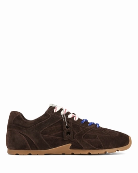 Atlas-M Brown Suede Leather