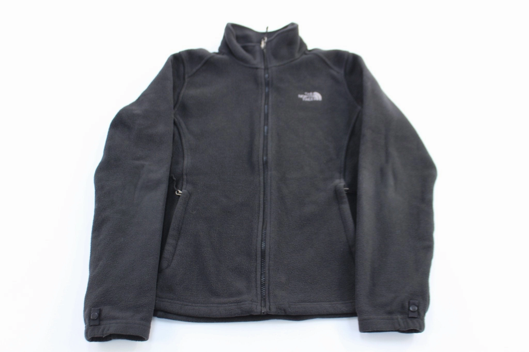 Women's The North Face Embroidered Logo Black Zip Up Jacket Eco-Friendly Fabric gift - giving option