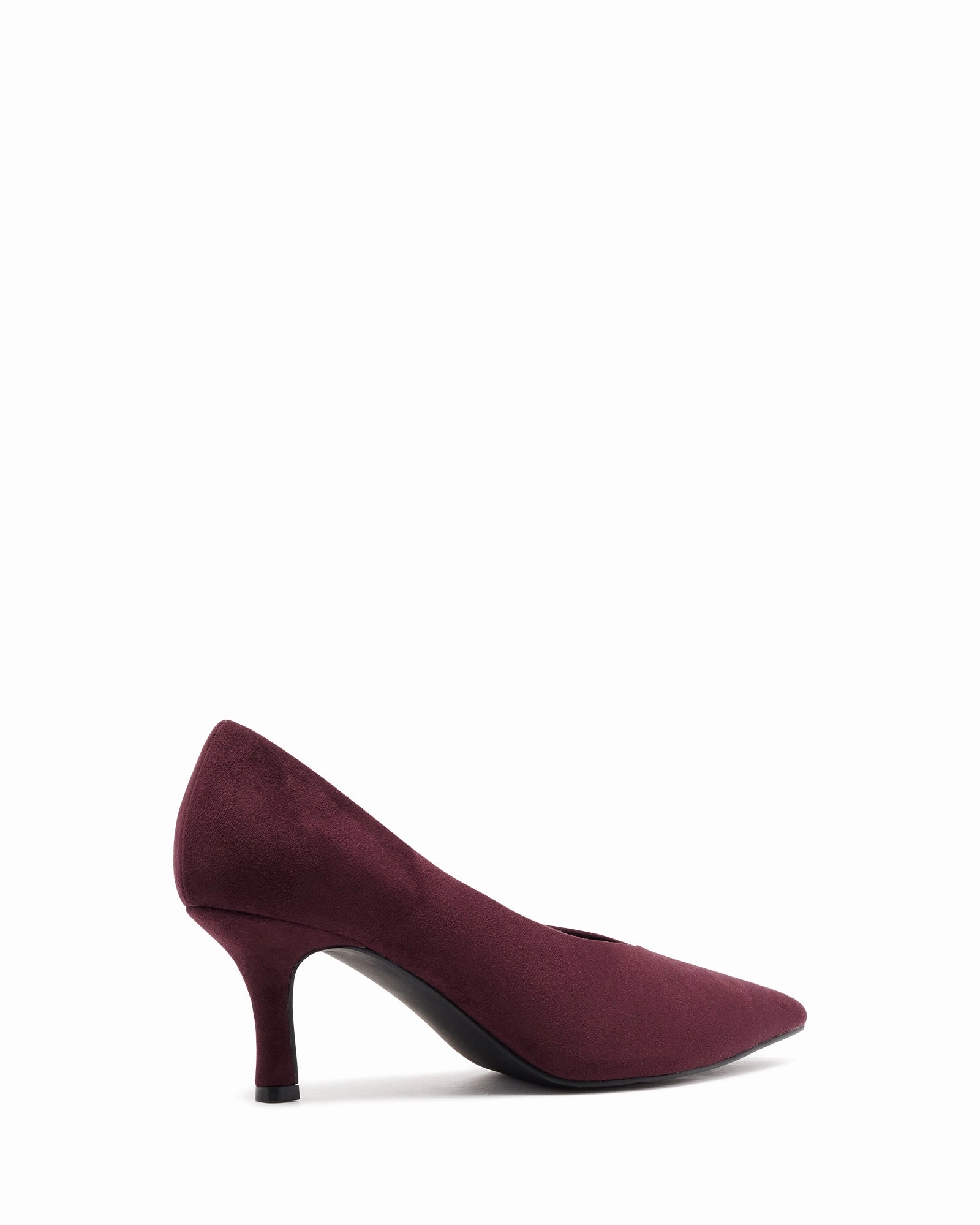 Jordyn Pump Bordeaux Suede Graceful Vibe Laced