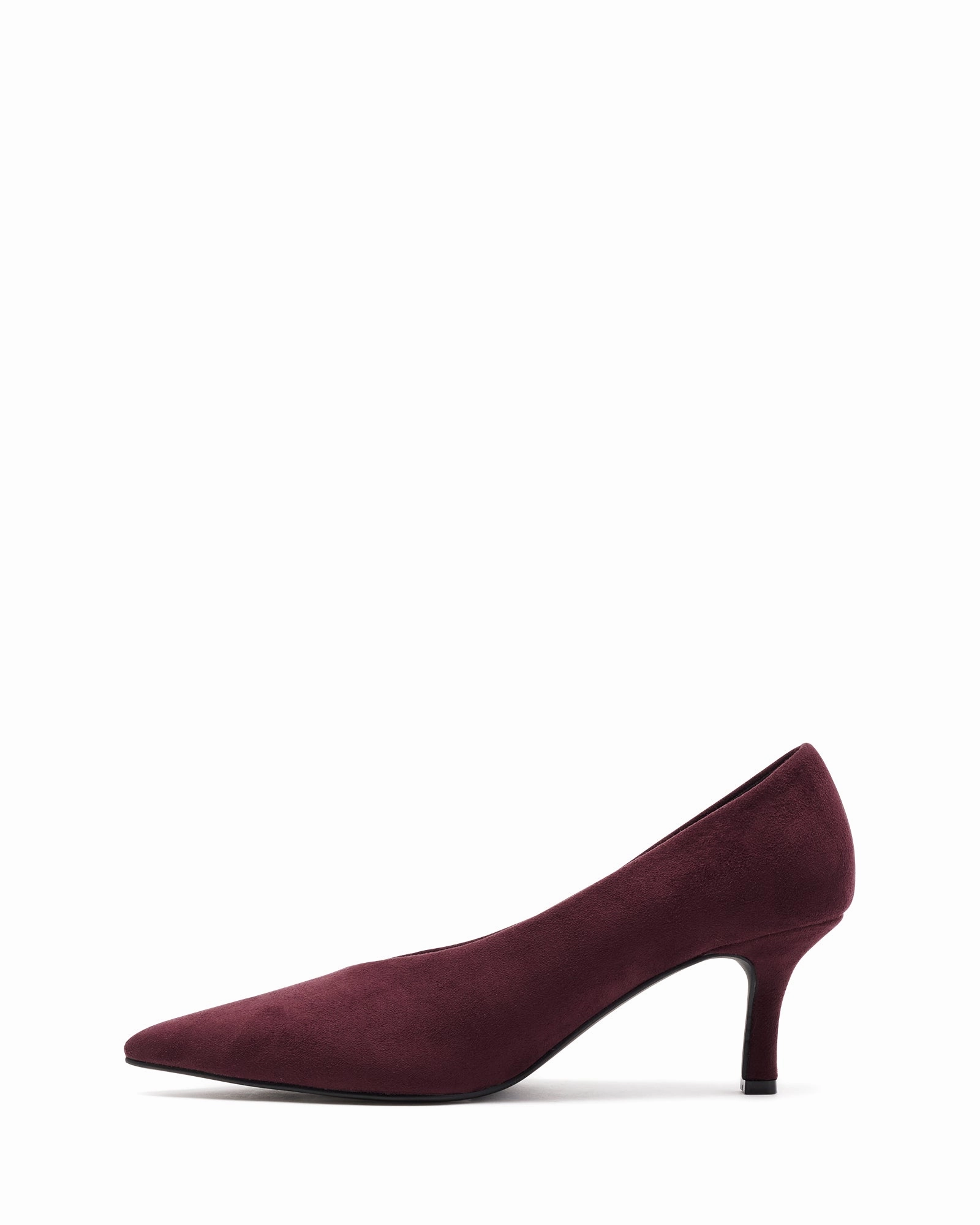 Jordyn Pump Bordeaux Suede Perfect Pair