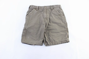 Carhartt Logo Patch Grey Shorts Dressy look Smart Style