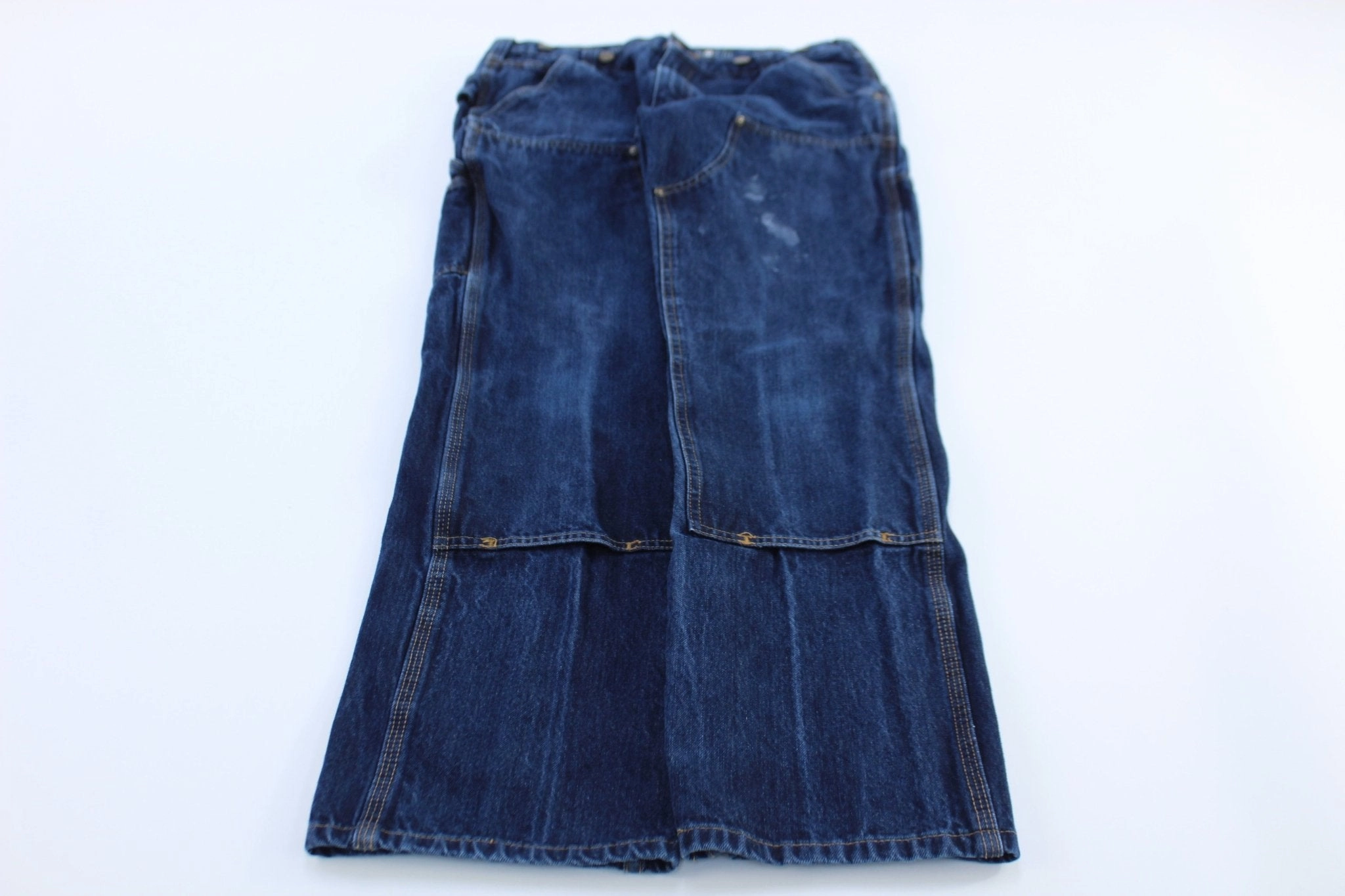 Carhartt Logo Patch Rugged Flex Double Front Denim Logger Pants SoftTouchFinish Fashion Staple