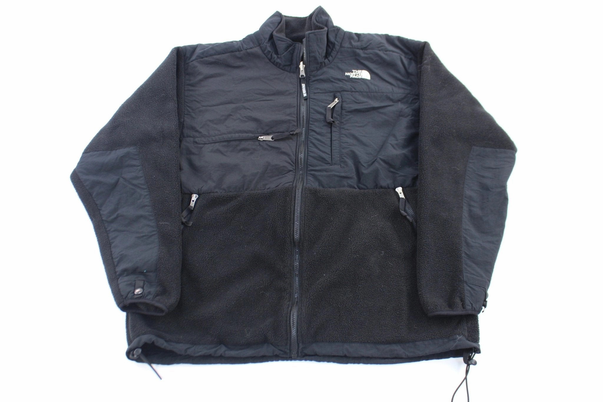 The North Face Embroidered Logo Black Denali Jacket Suggest