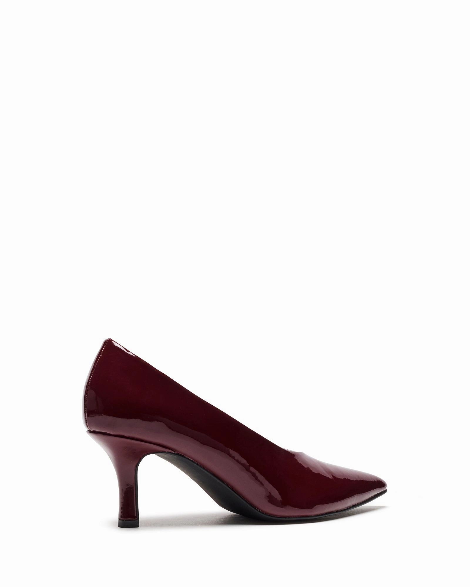 Jordyn Pump Cherry Patent Fall Fashion Pumps High Density