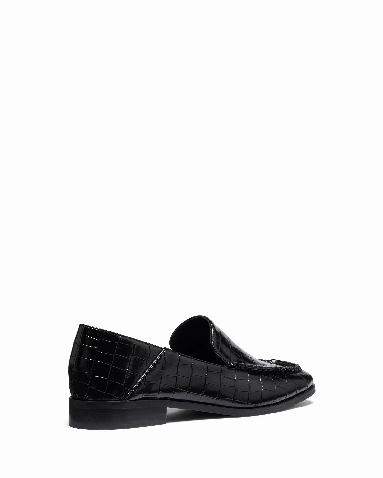 Nova Loafer Black Croc Cushioned Step