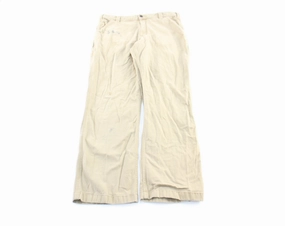 AdjustableTabs Easy Fit Design Carhartt Logo Patch Tan Pants