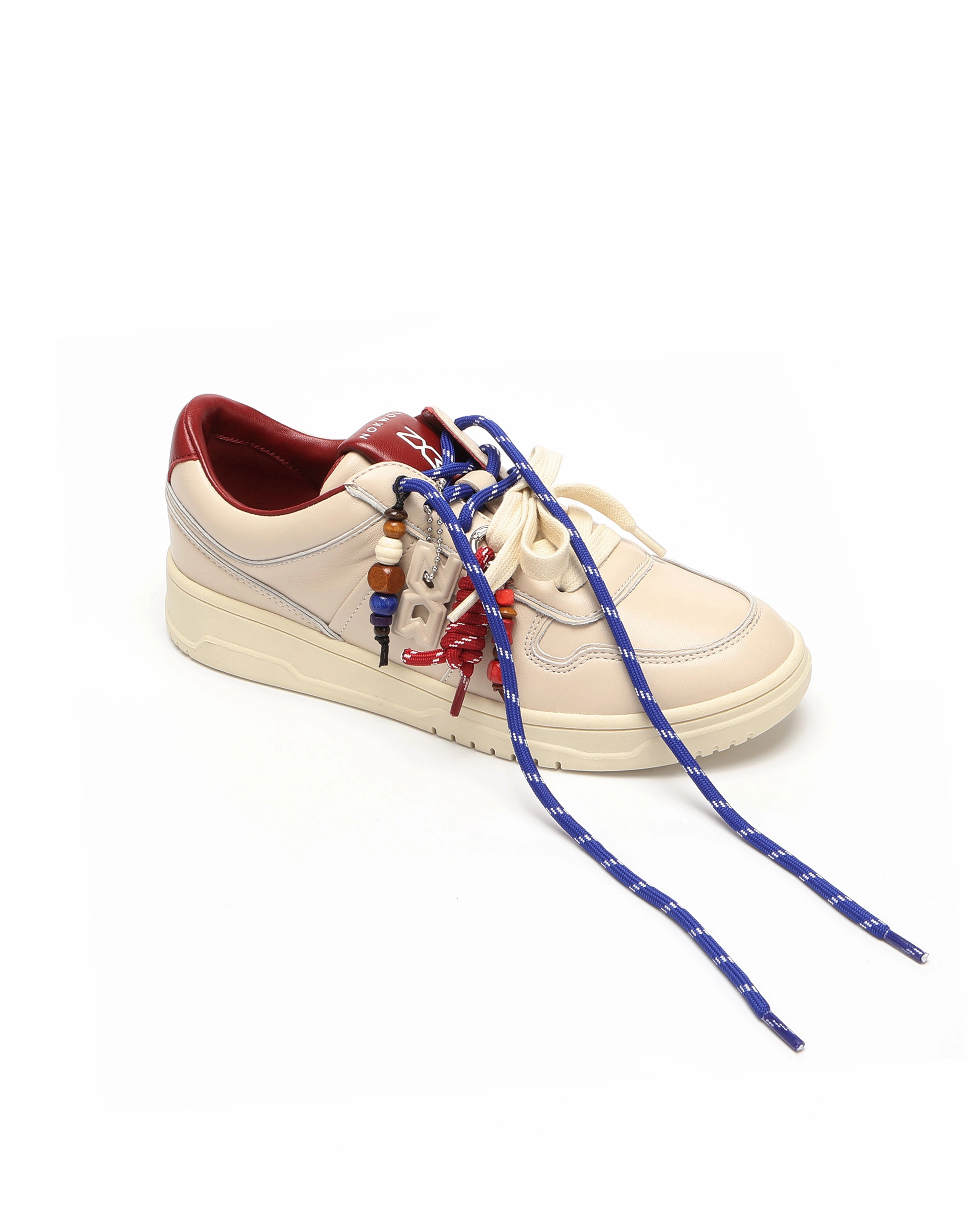 Vulcanized Sole Tech Shock Control Gillie Beige Leather