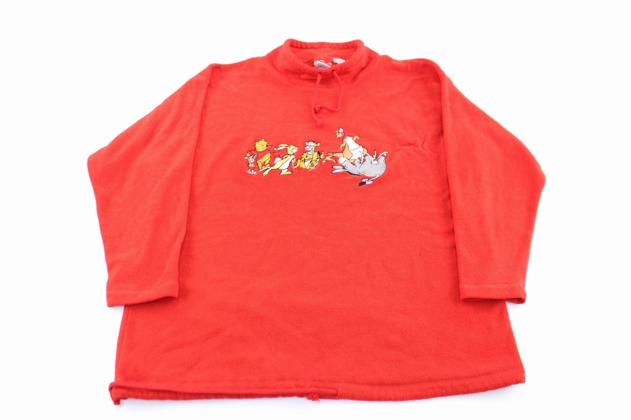 Fashion Week Fashionable Protection Mickey Inc Embroidered Winnie the Pooh & Crew Pullover