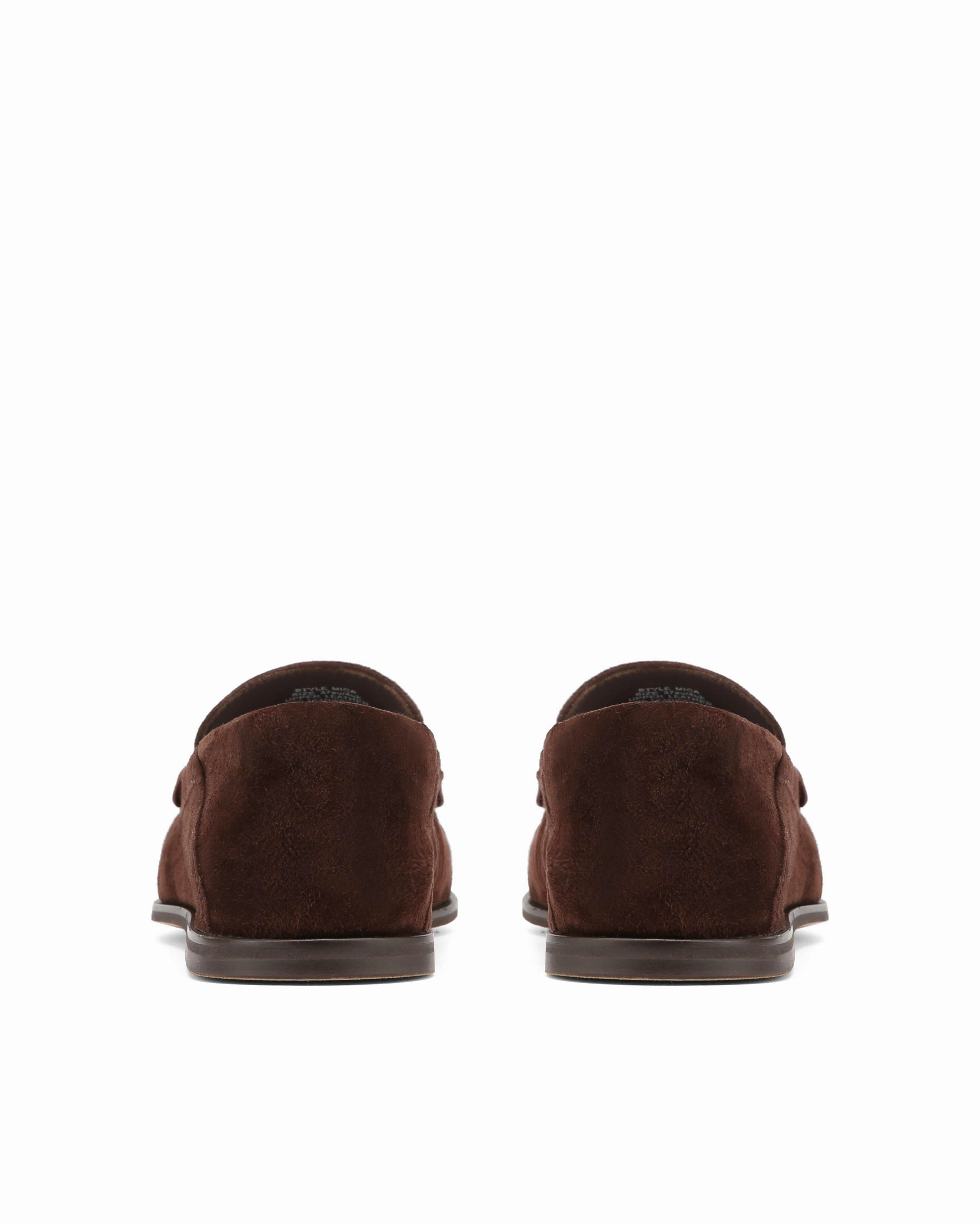 No Lace All-day Walking Shoes Mica Chocolate Suede