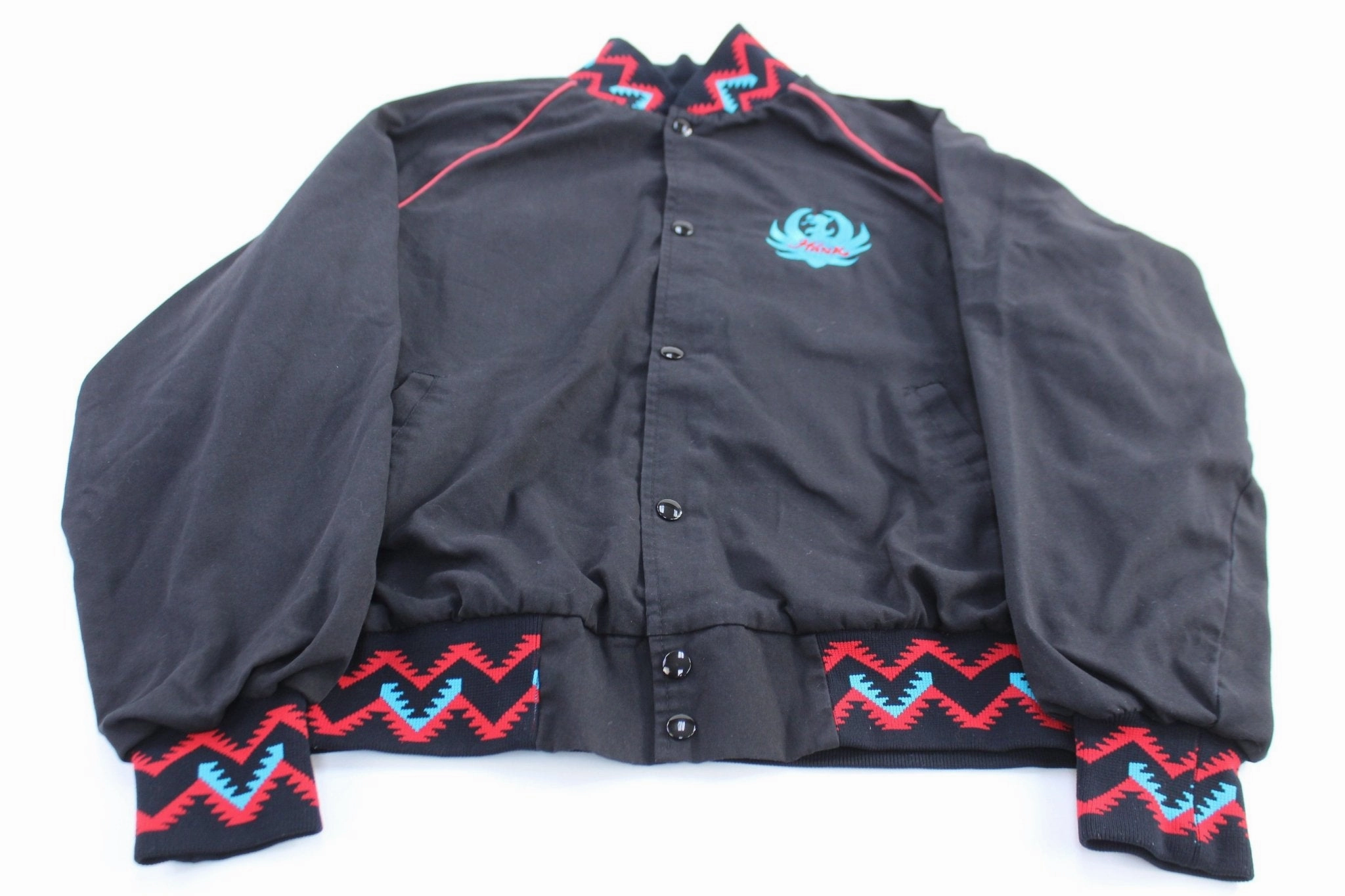 non adjustable Vintage Hank Williams Jr Embroidered Patterned Jacket