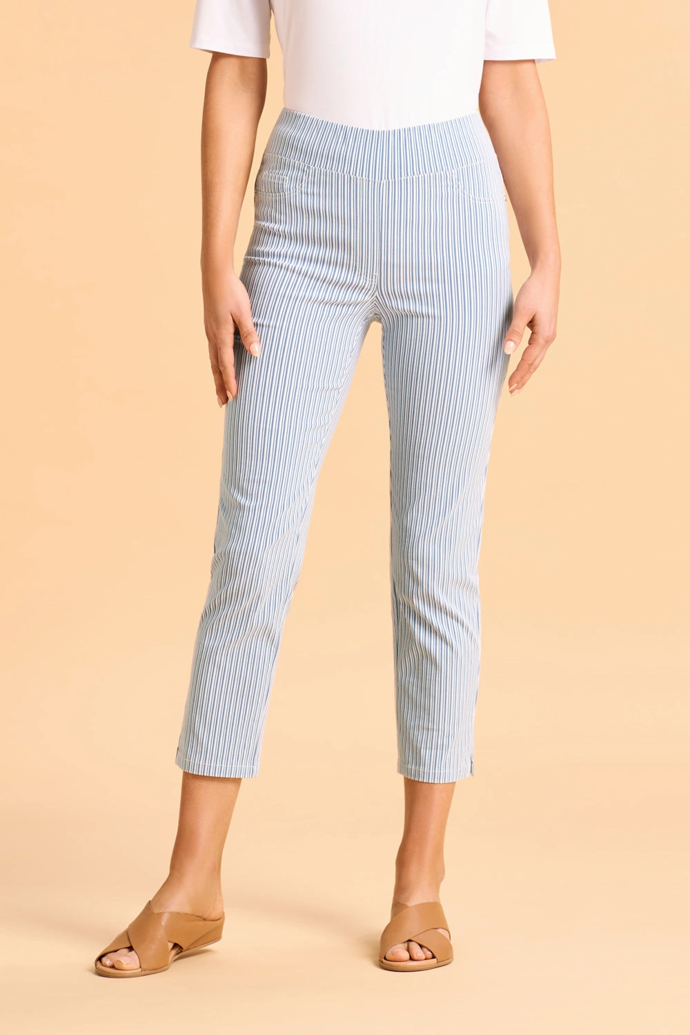 Bengajean? 3/4 Seersucker - Navy & White Stripe Quick Pack