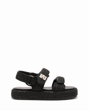 Revive Black Raffia *FINAL SALE* Trendy Footwear for Men