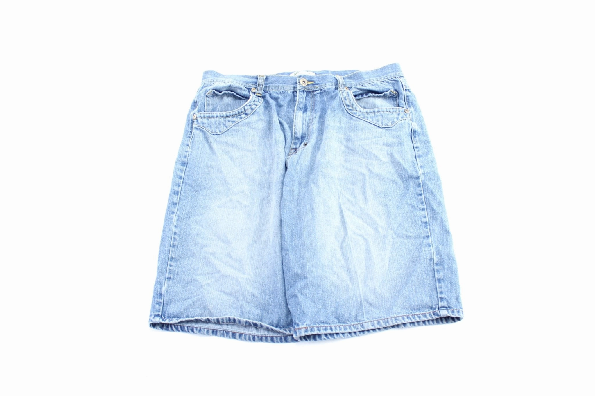 Reflective accents Seamless Comfort Y2K Phatfarm Denim Shorts