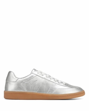 Adaptive Impact Zones Dasha Silver Crinkle Leather