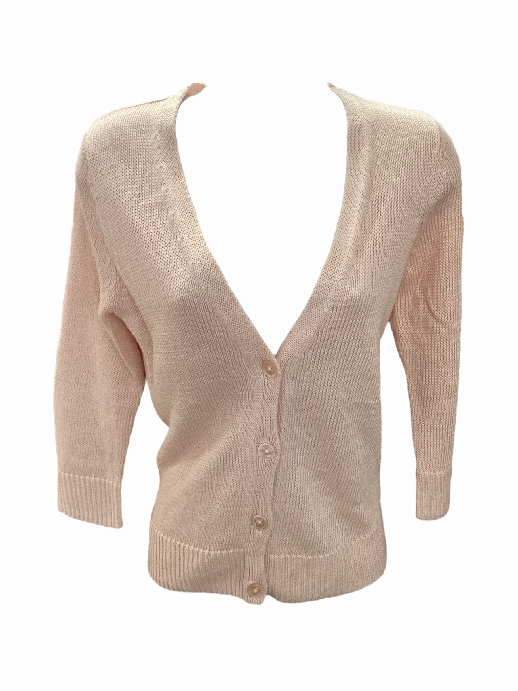Chill Vibe Talbots Women's Cardigan Peach S