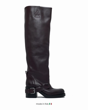 Chic Streetwear Chic Boot Tall Sharpe Biker Brunello
