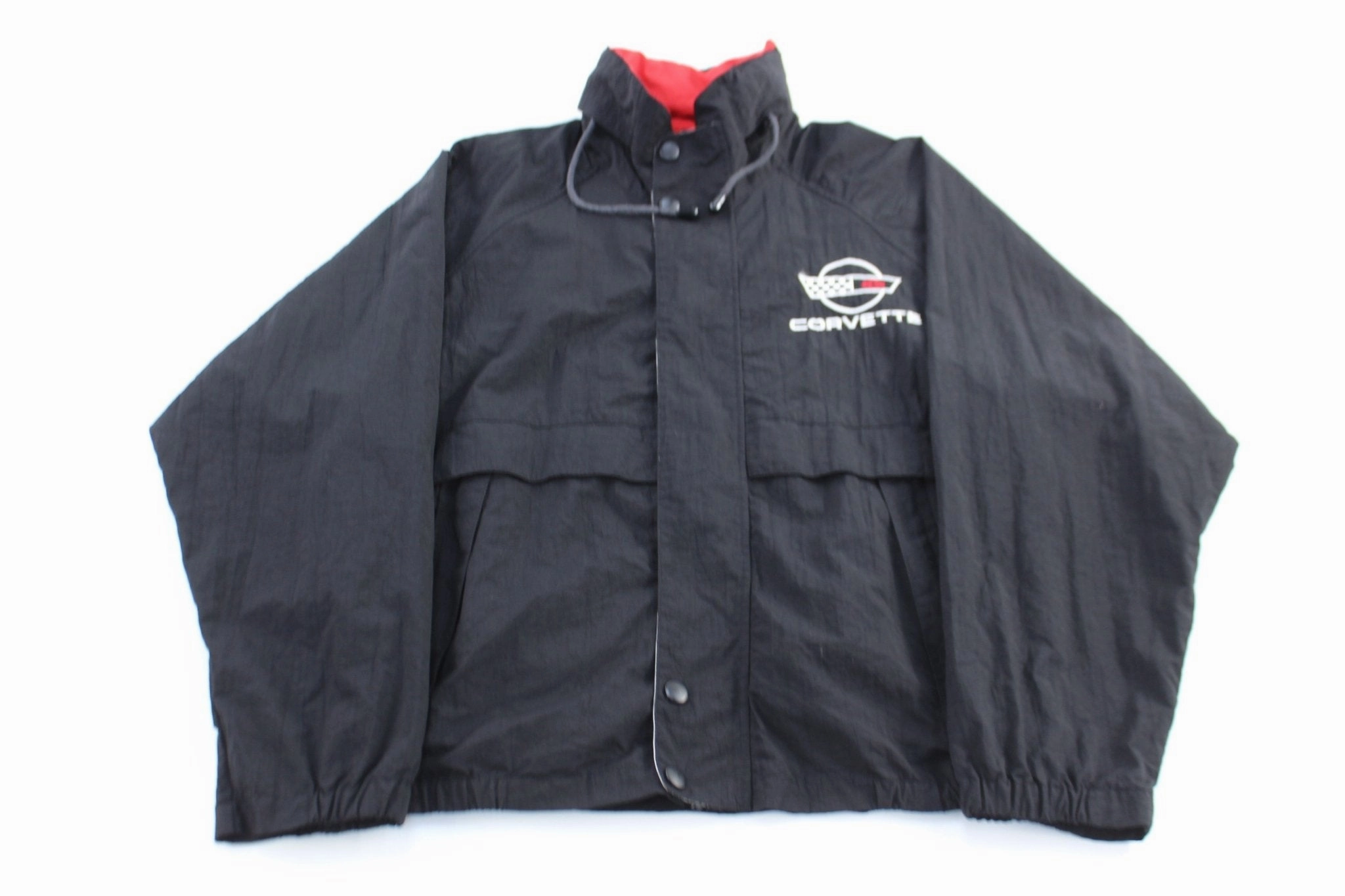 Sports Jacket Bravery 90's Chevrolet Corvette Embroidered Windbreaker Jacket
