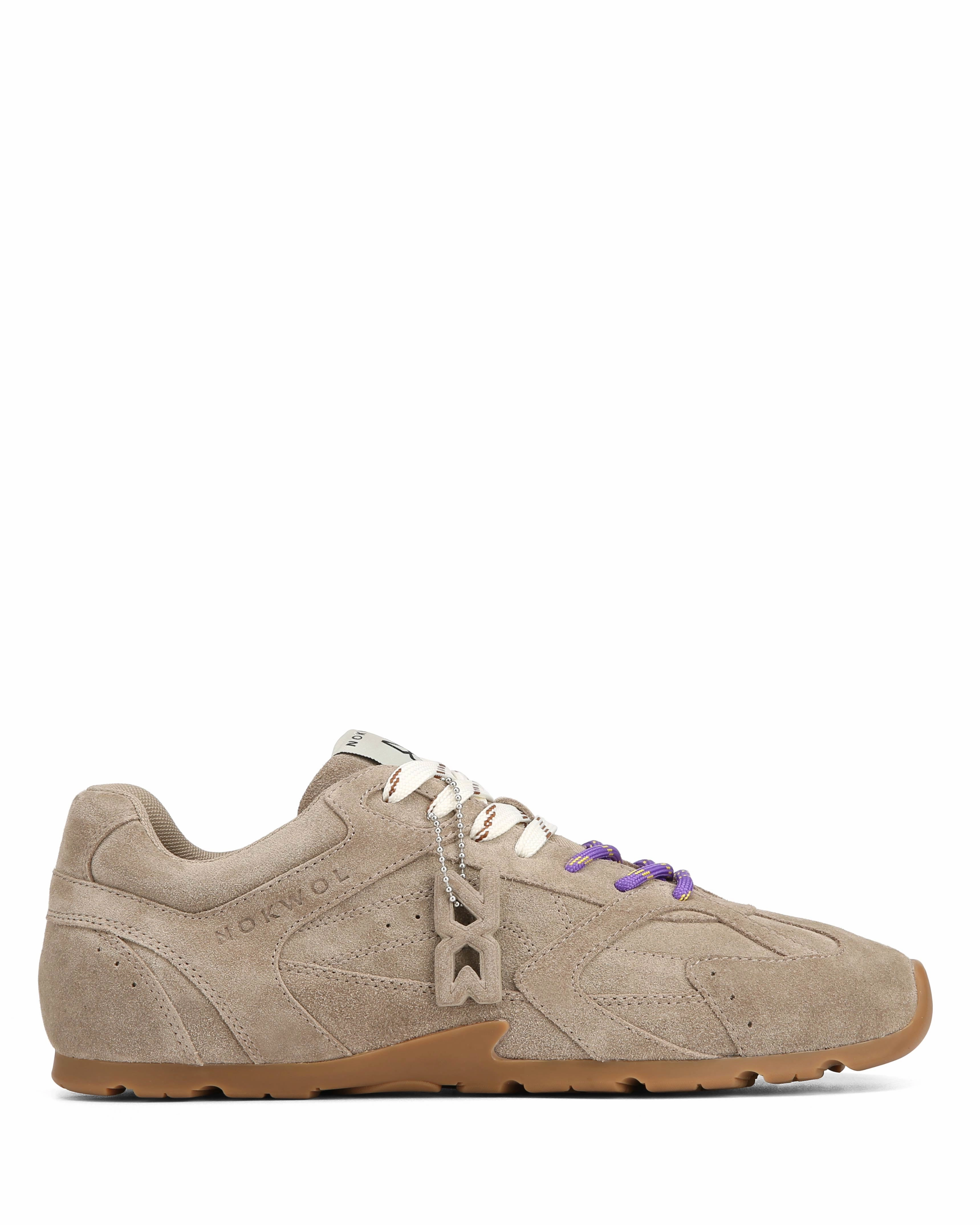 Atlas-M Taupe Suede Iconic shock absorption Vibration Dampening