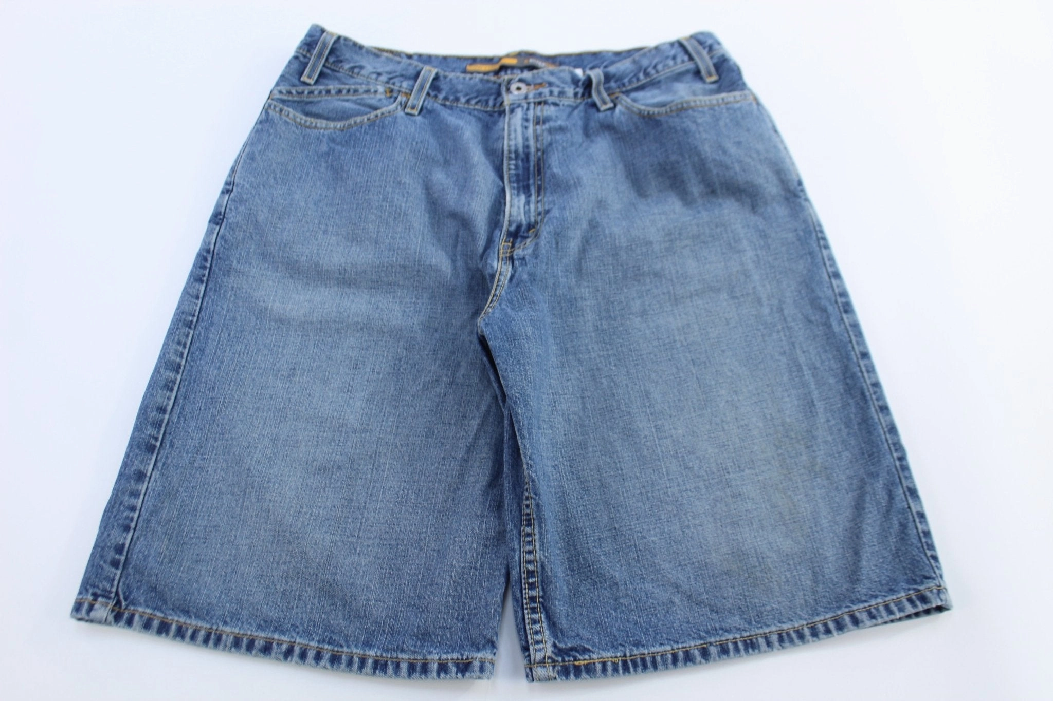 Fade Resistant Dye Casual Look Levi's Silvertab Dark Wash Denim Shorts