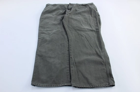 Dickies Logo Patch Grey Carpenter Pants WindResistantMaterial