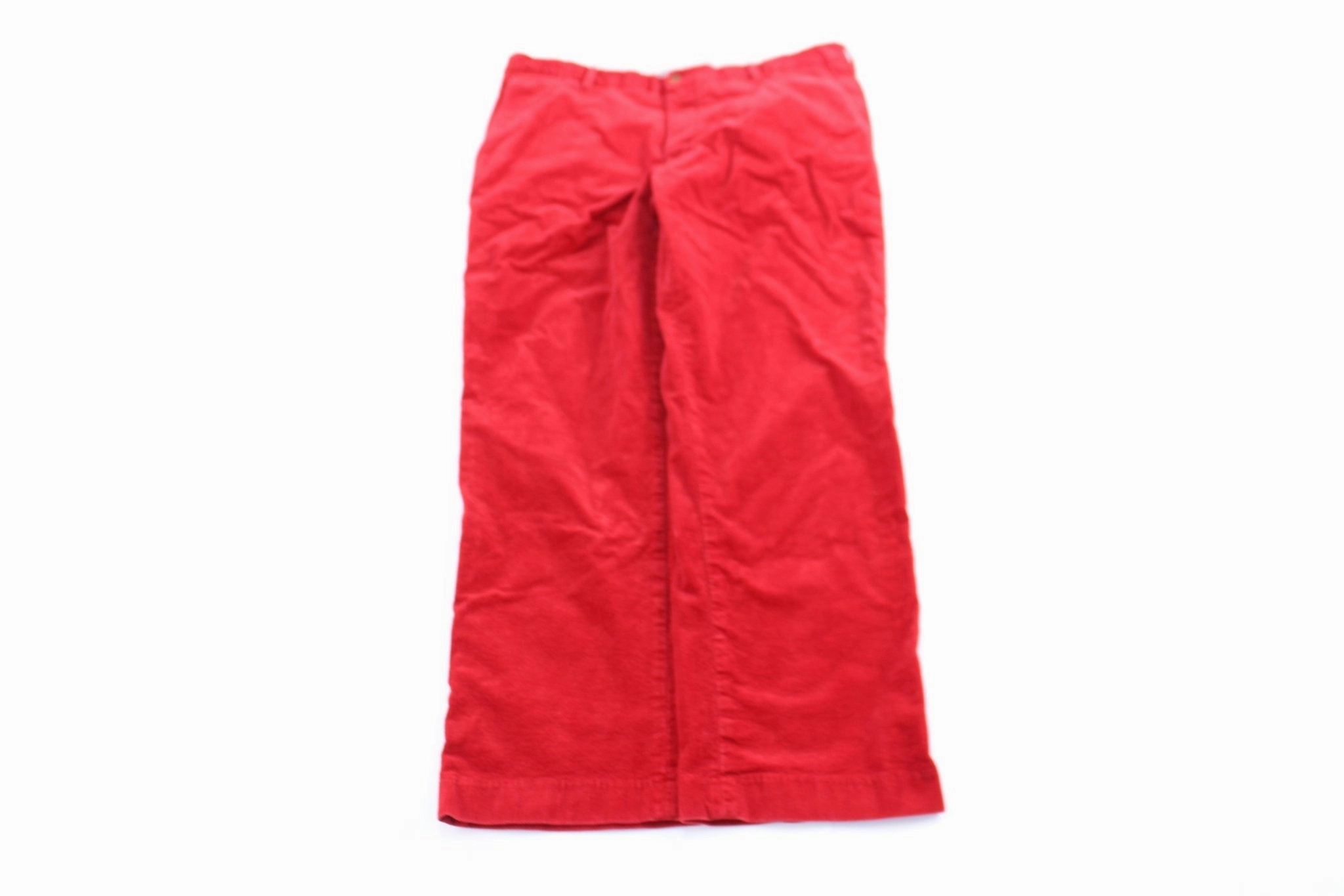 Performance Ready Weather Flex Polo by Ralph Lauren Red Corduroy Pants