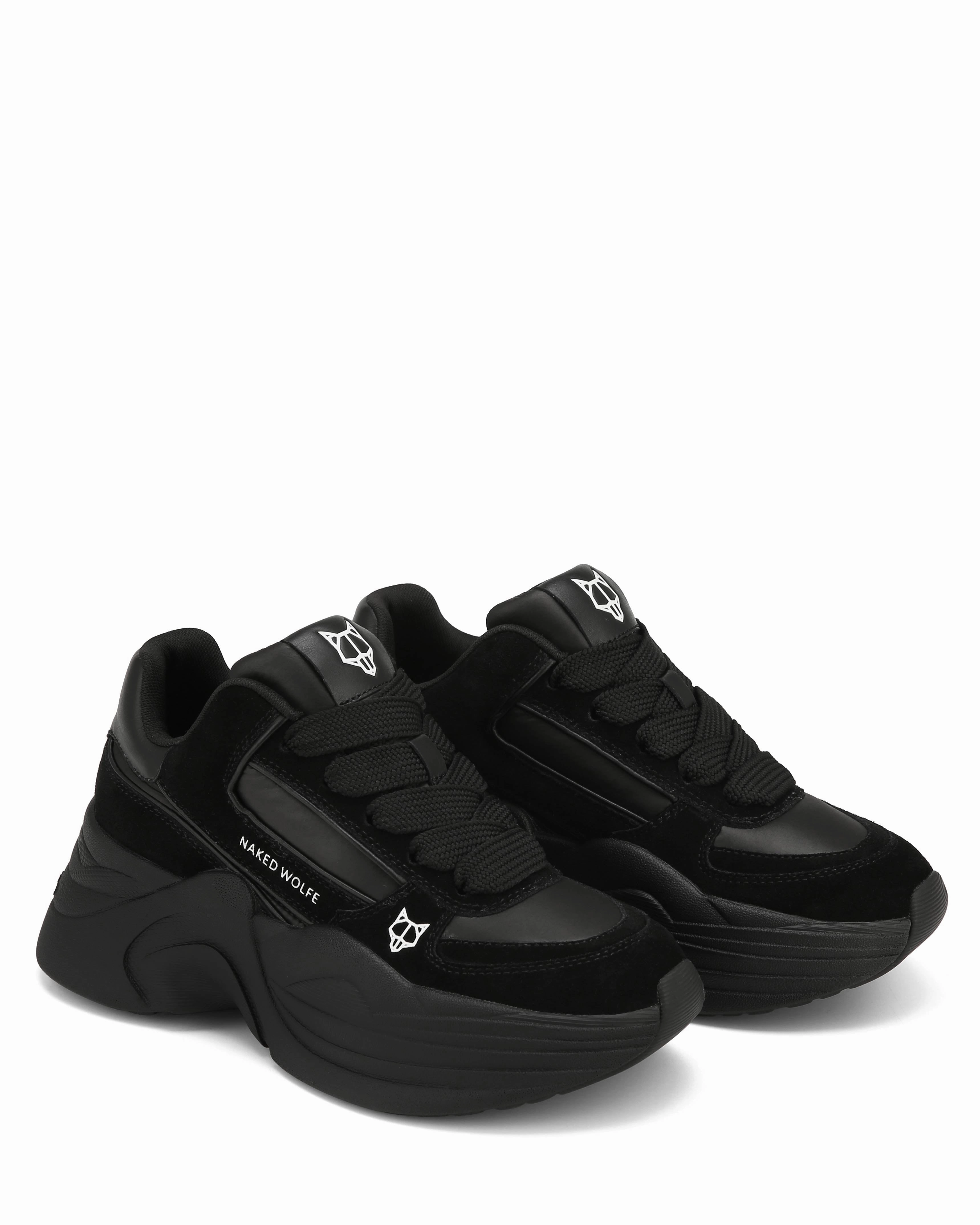Understated Rise Flex Ease Temple Black Leather/Suede