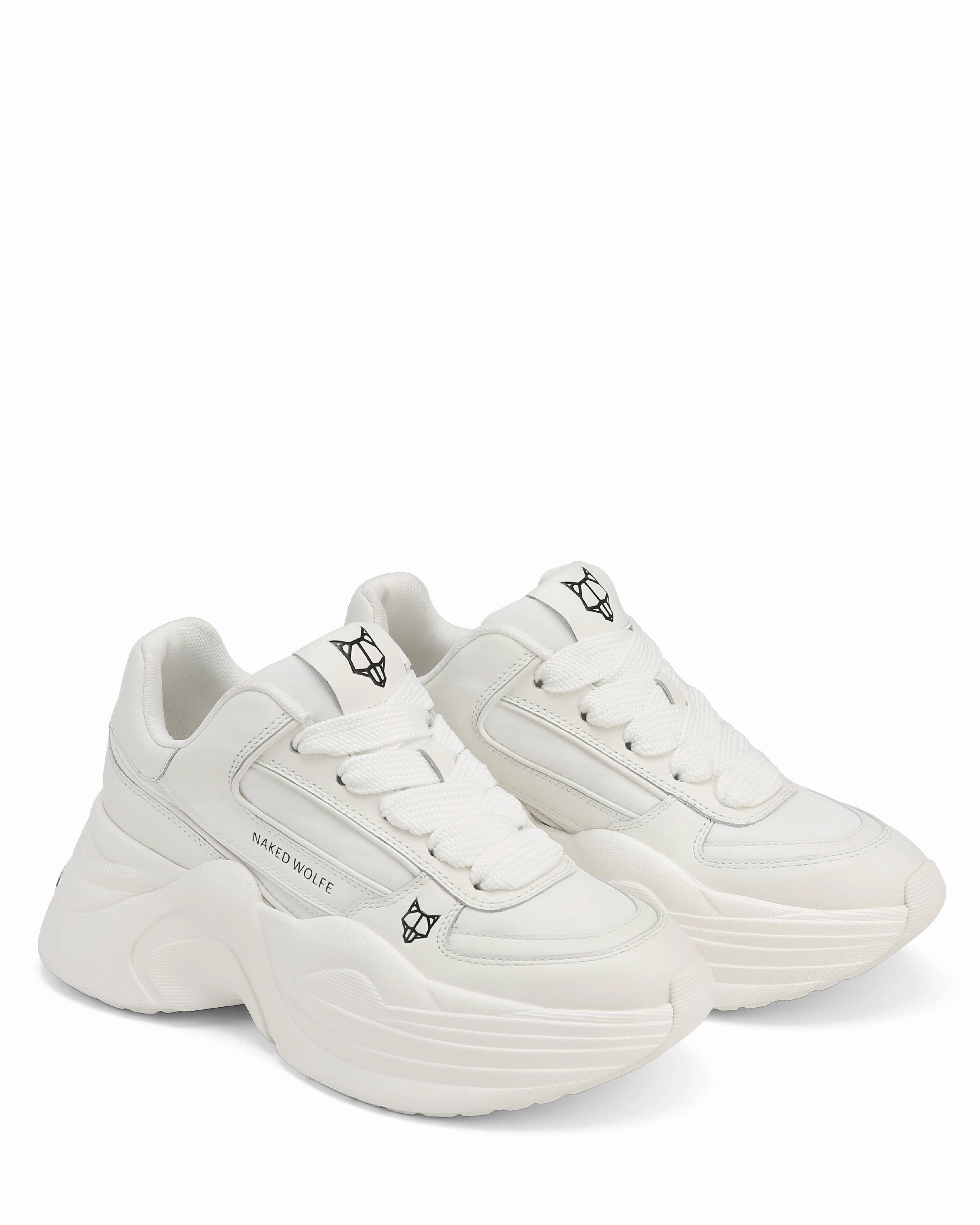 Hike Ease Temple White Leather