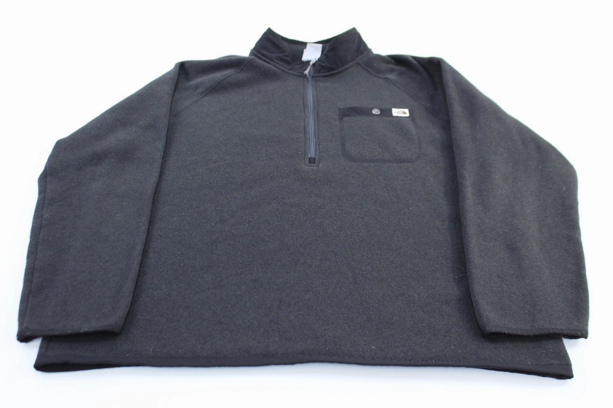 The North Face Black Half Zip Fleece Pullover Thermal regulation Urban Lifestyle