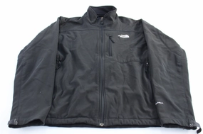 The North Face Embroidered Logo Black Apex Jacket Reinforced Elbows
