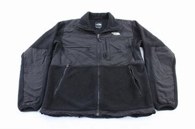 The North Face Embroidered Logo Black Zip Up Jacket Utility Fit