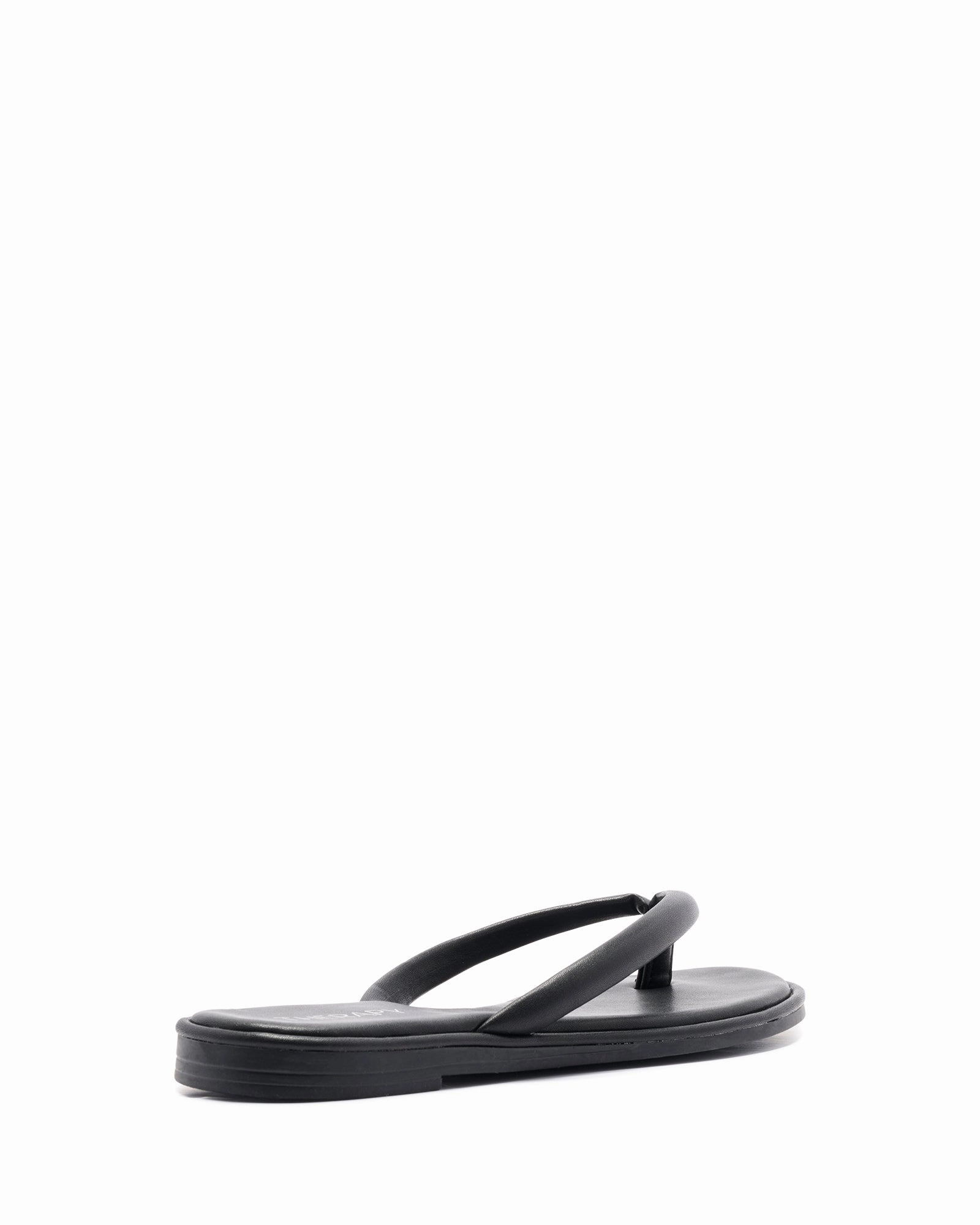 Cutout Theory Thong Sandal Black