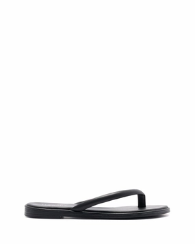 Reinforced Stitch Bonding Theory Thong Sandal Black