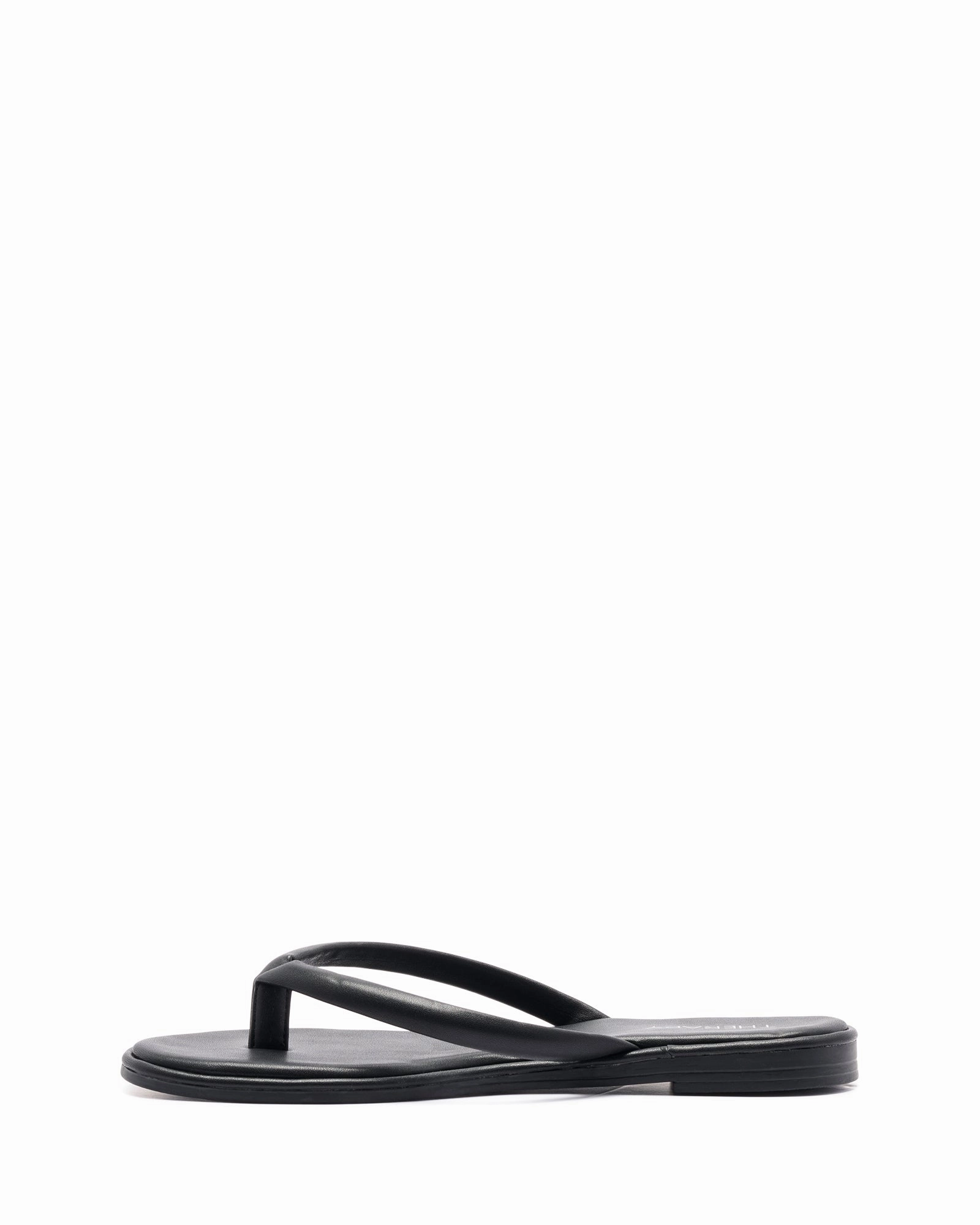 All Gender Theory Thong Sandal Black