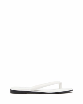 Theory Thong Sandal White Dynamic flex Weather Easy