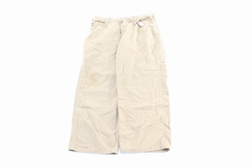Carhartt Logo Patch Light Beige Carpenter Pants Snug Waist