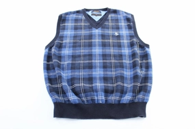 Tommy Hilfiger Golf Plaid Sweater Vest Layer Versatility