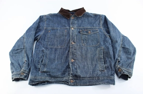 Tommy Jeans Denim Button Fly Jacket Draw