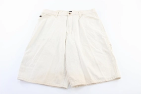 Tommy Jeans White Denim Shorts Full Flex Chic Look