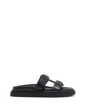 Low Profile Sidewalls Pause Sandal Black